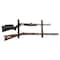 Allen Co Gun Collector Hardwood Gun Rack, Holds 2-Firearms, Brown/Black 5659 - alternate 9